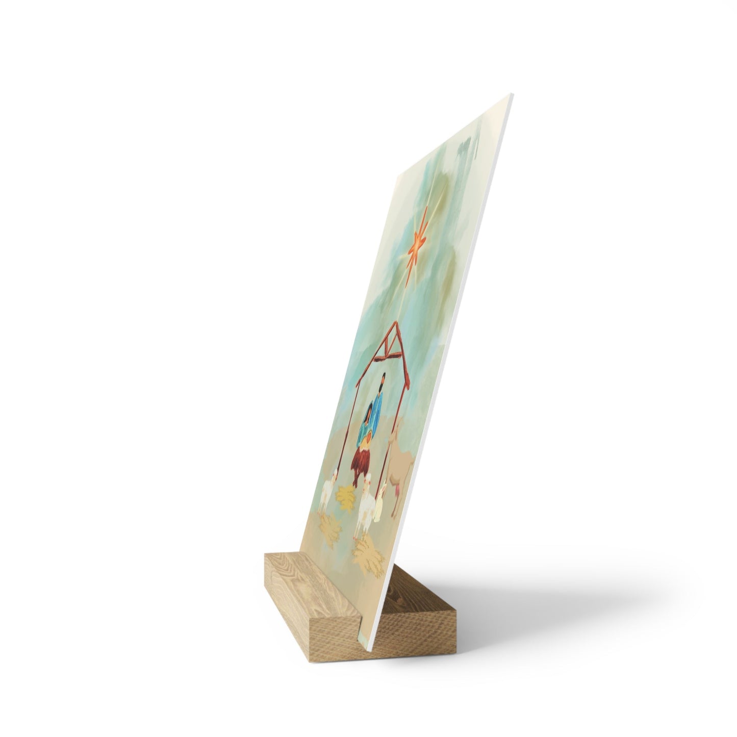 Nativity Art with stand